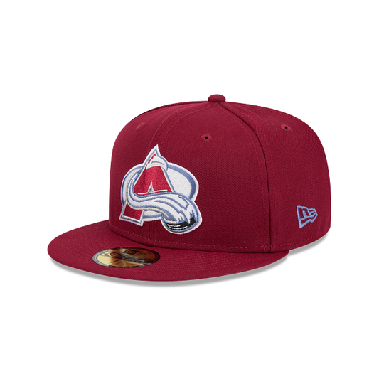 NHL Hat 5950 Poly Basic Avalanche