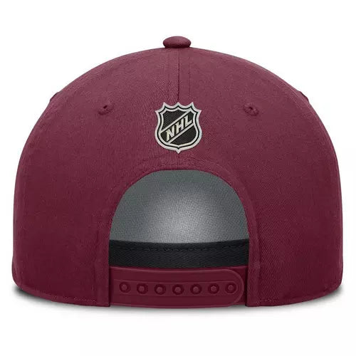 NHL Hat Rope A-Frame Adjustable Authentic Pro Rinkside7 Avalanche