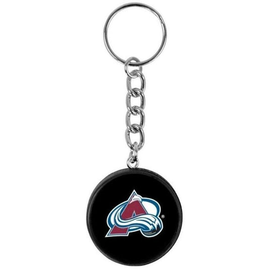 NHL Keychain Puck Avalanche