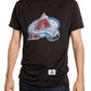 NHL T-Shirt Performance Rashguard Distressed Logo Avalanche