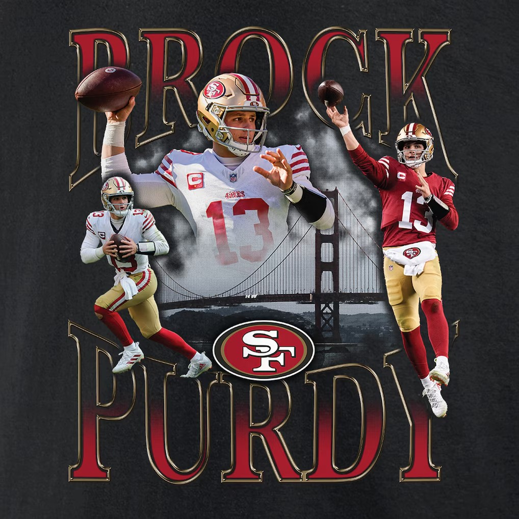 NFL Player T-Shirt Notorious Graphic Brock Purdy 49ers