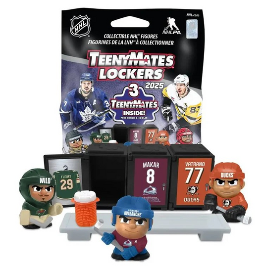 NHL Collectible Figures TeenyMates Lockers 2025