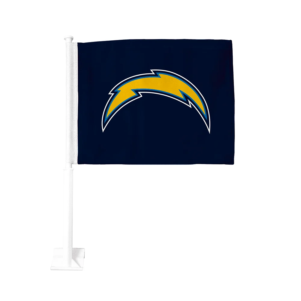 NFL Car Flag 11x15 Logo Chargers