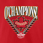 NHL T-Shirt 4 Nations Champions Hometown 2025 Team Canada