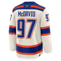 NHL Player Premium Jersey Heritage 2025 Connor McDavid Oilers