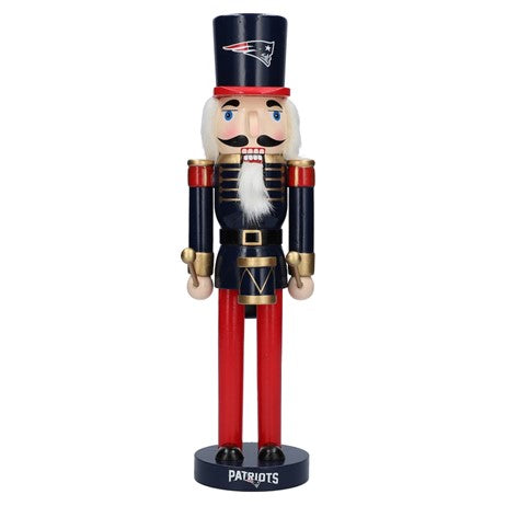 NFL Team Holiday Nutcracker Patriots