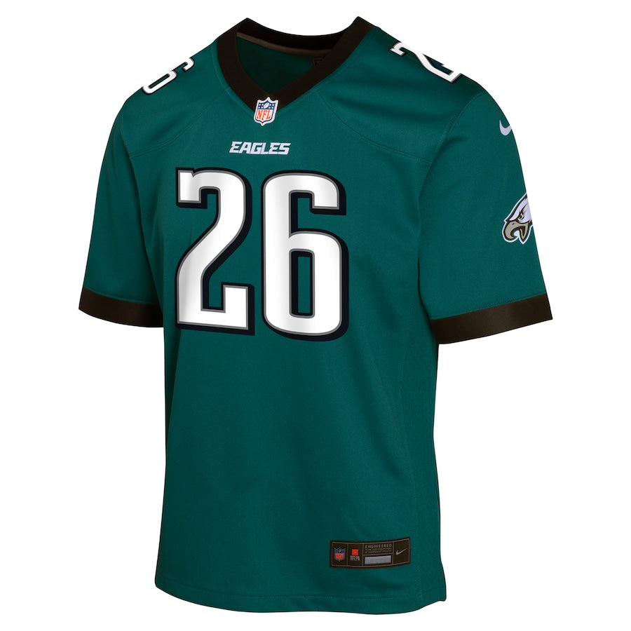 NFL Youth Player Game Jersey Home Saquon Barkley Eagles