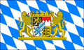 Country Flag 3x5 Bavaria, Germany