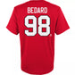 NHL Youth Player T-Shirt Connor Bedard Blackhawks