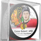 NHL Player Puck Stats in Display Case Connor Bedard Blackhawks