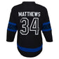 NHL Infant Player Replica Jersey Alt Black Reversible Auston Matthews Maple Leafs
