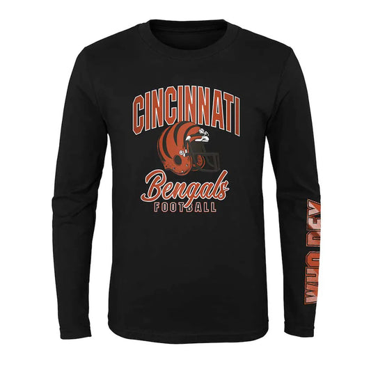 NFL Kids Long Sleeve Shirt Game Day Bengals