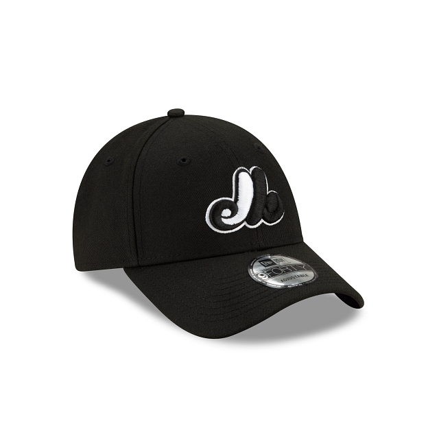 MLB Hat 940 The League Black and White Expos