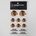 NHL Temporary Tattoo Sheet Blackhawks