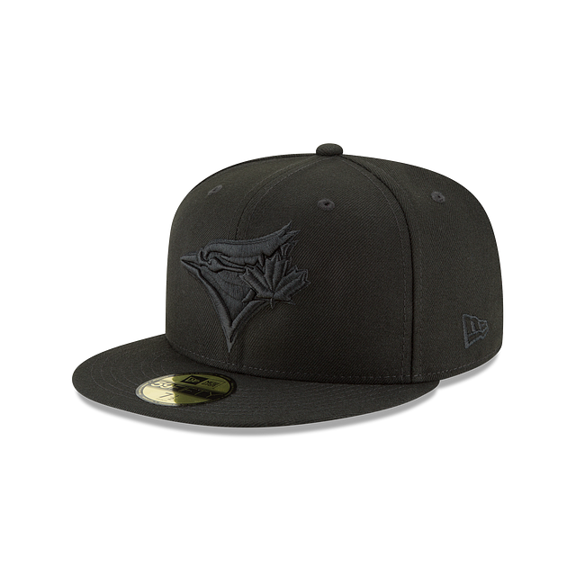 MLB Hat 5950 Tonal Black Blue Jays