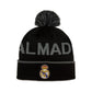 La Liga Knit Hat Black Pom Beanie Real Madrid CF