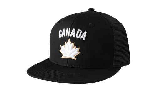 Hockey Canada Youth Trucker Hat Snapback Black Team Canada 2024/2025