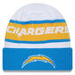 NFL Knit Hat Sideline Tech Cuffed Team 2023 Chargers