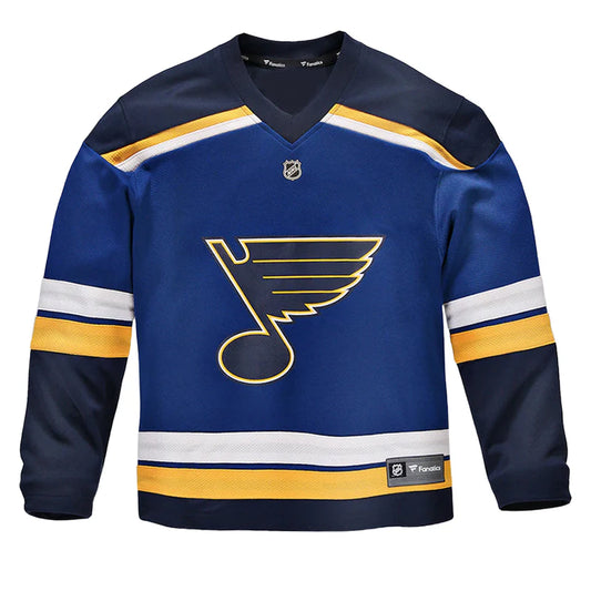 NHL Youth Blank Replica Jersey Breakaway Home Blues