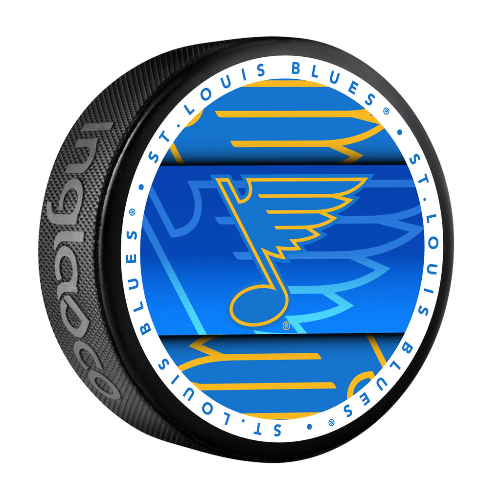 NHL Puck Souvenir Collector Medallion Blues
