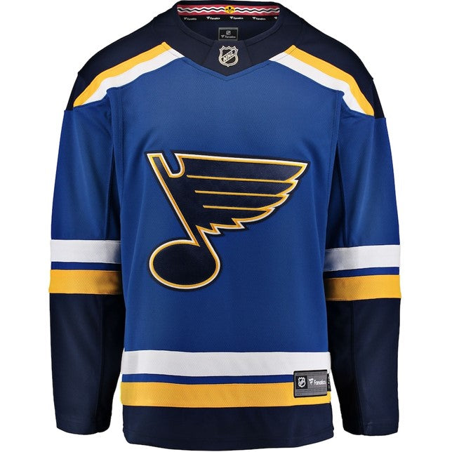 NHL Blank Replica Breakaway Jersey Home Blues (2017-2025)