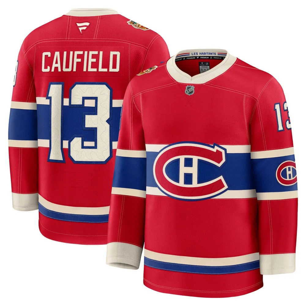 NHL Player Premium Jersey Heritage Classic 2026 Cole Caufield Canadiens