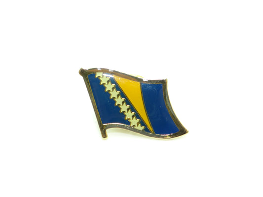 Country Lapel Pin Flag Bosnia