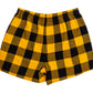 NHL PJ Shorts Buffalo Plaid Bruins
