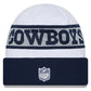 NFL Knit Hat Sideline Tech Cuffed Team 2023 Cowboys