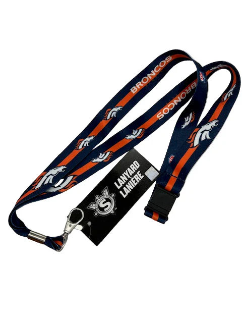 NFL Lanyard Sublimated Broncos
