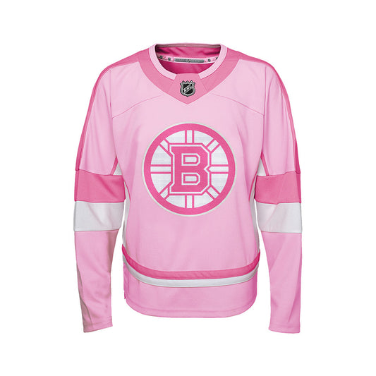 NHL Toddler Fashion Jersey Bruins (Pink)