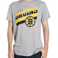 NHL T-Shirt Performance Rashguard Stripes Bruins