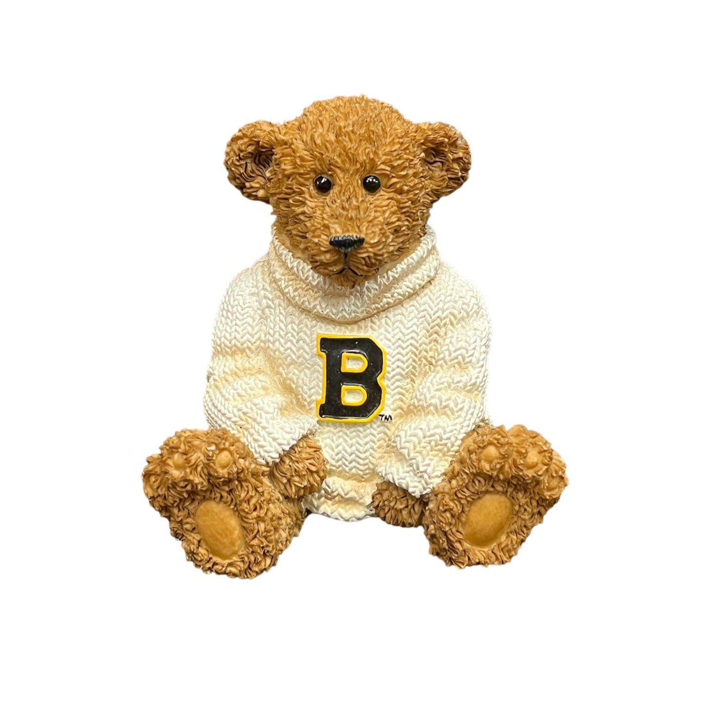 NHL Mini Ceramic Figurine Powerplay Teddies Heritage Bruins