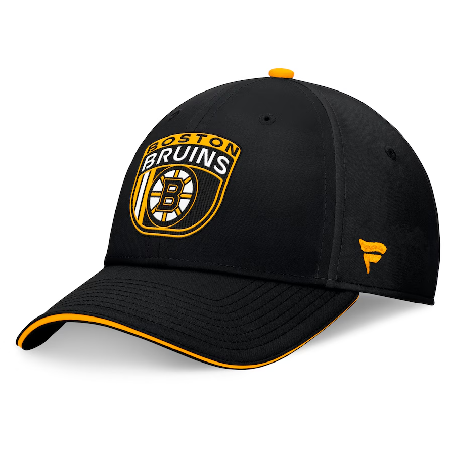 NHL Hat Authentic Structured Stretch Draft 2024 Bruins