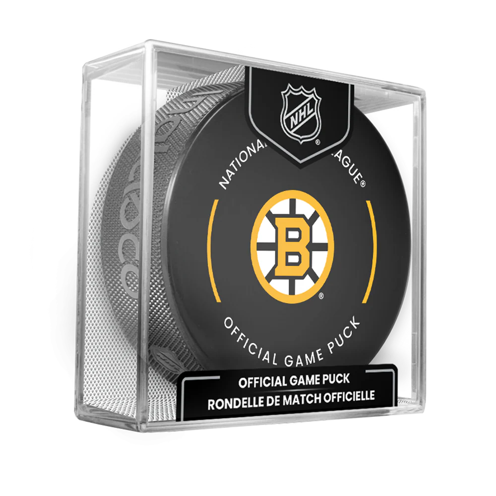 NHL Game Puck 2025-26 Bruins