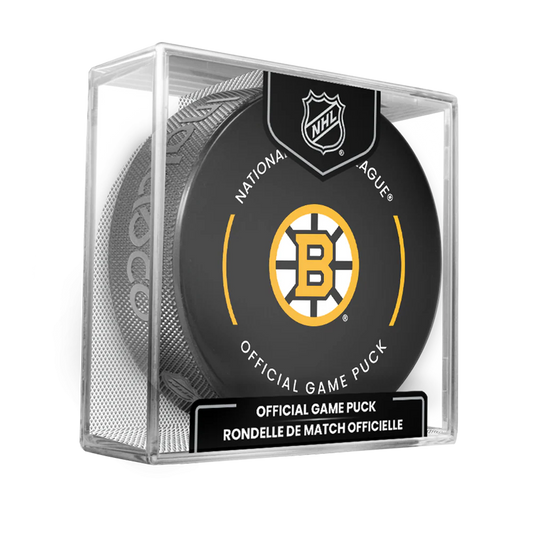 NHL Game Puck 2025-26 Bruins
