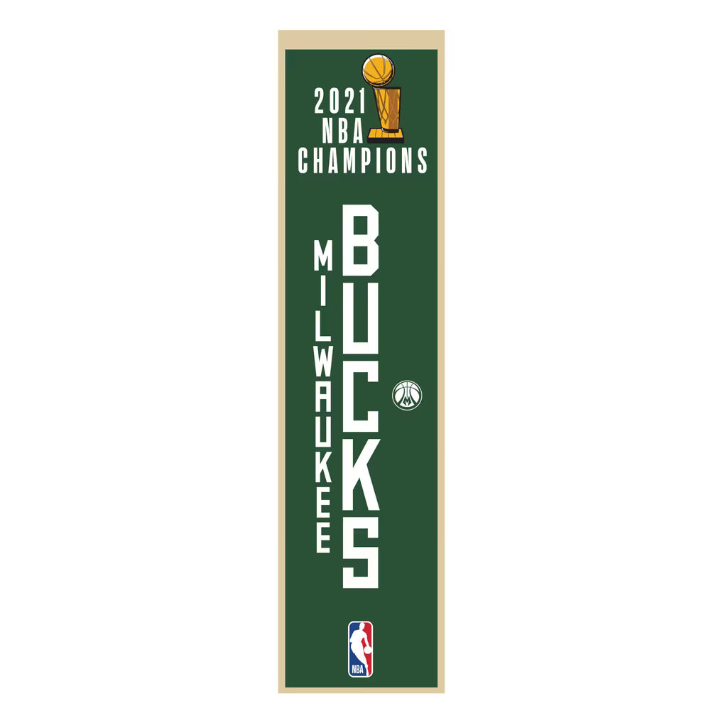NBA Heritage Championship 2021 Banner Bucks