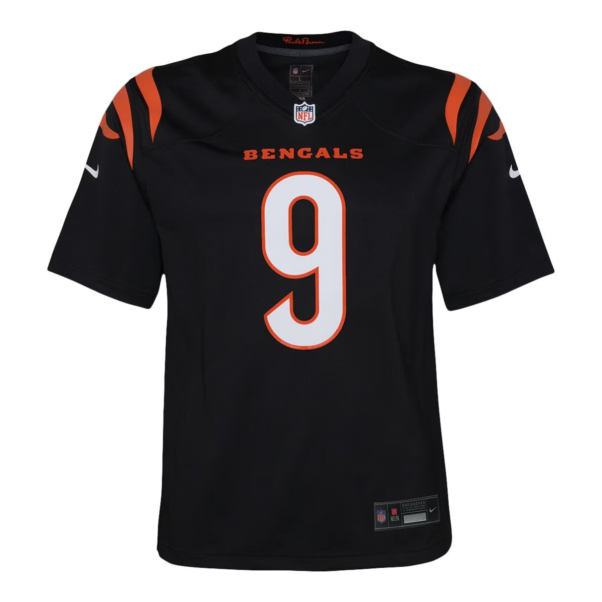 NFL Youth Player Game Jersey Home Joe Burrow Bengals