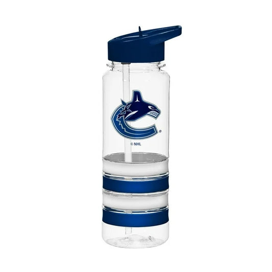 NHL Water Bottle 25oz. Banded Canucks