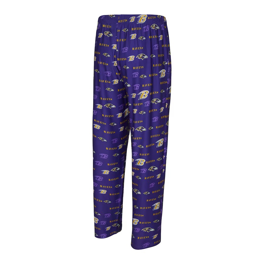 NFL PJ Pants Knit Mosaic Ravens