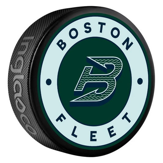 PWHL Official Souvenir Puck Boston Fleet