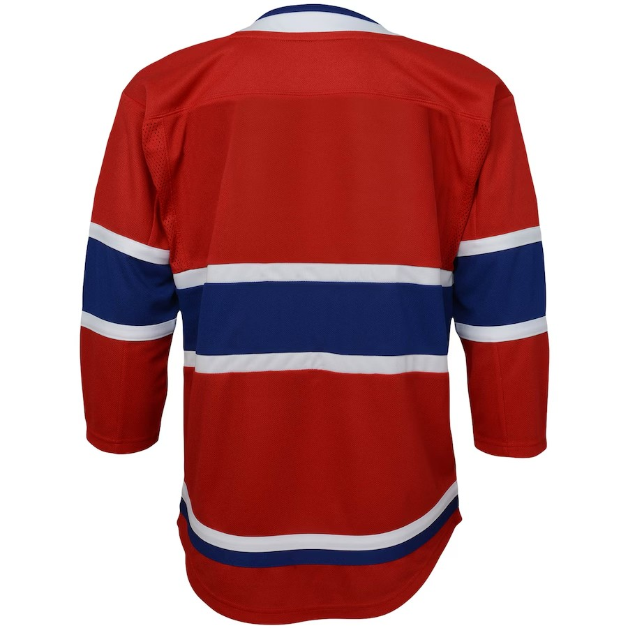 NHL Youth Blank Premier Jersey Home Canadiens