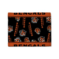 NFL Canvas Trifold Wallet Bengals