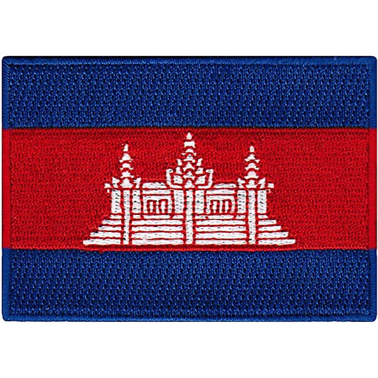 Country Patch Flag Cambodia
