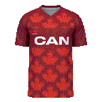 FIFA World Cup 2026 Kids/Youth Sublimated Jersey Team Canada
