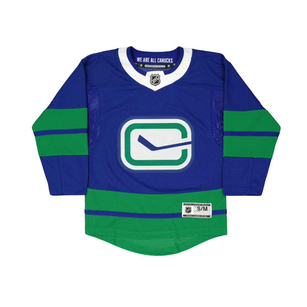 NHL Youth Blank Premier Jersey Breakaway Alt Canucks (2019-22)