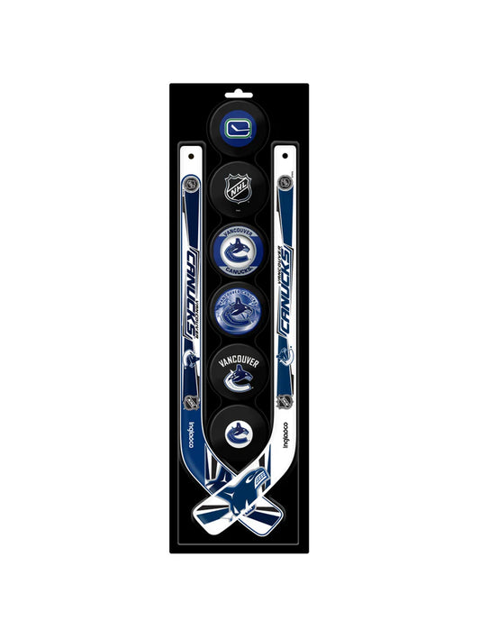 NHL Mini Stick 6Pack Set Canucks