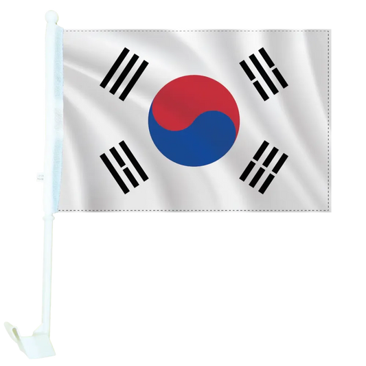 Country Car Flag South Korea