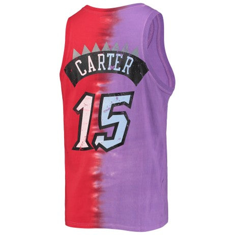 NBA Player Tank Top Tie-Dye Vince Carter Raptors