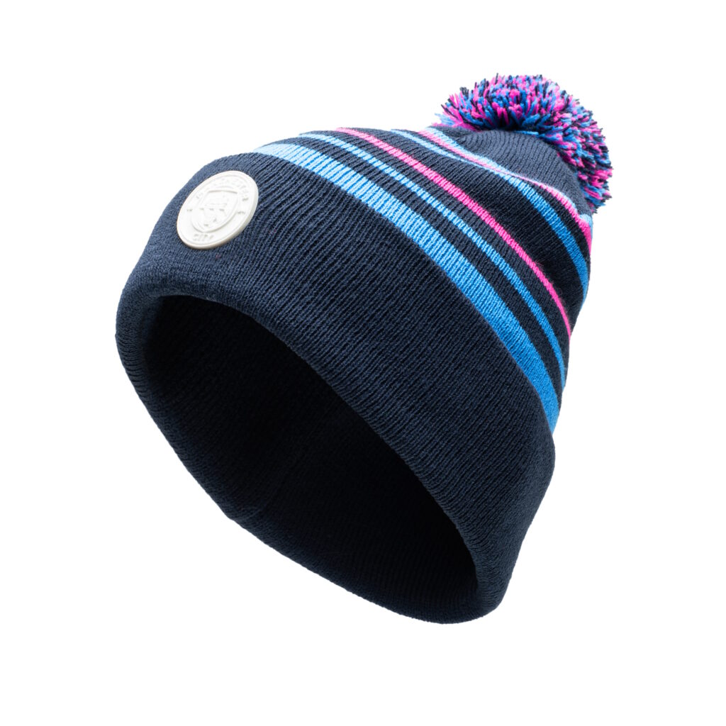 EPL Knit Hat Casuals Pom Beanie Manchester City FC